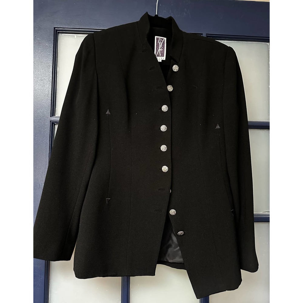 Zelda blazer jacket western style with embroidered darts